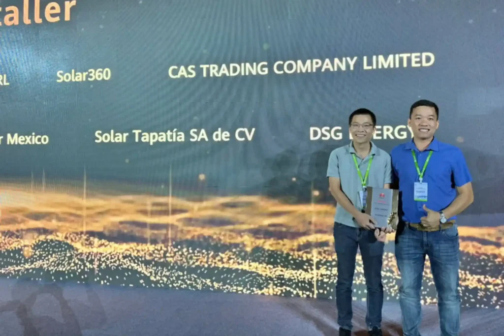 CAS Energy Honored as “Elite Global Installer” by Huawei